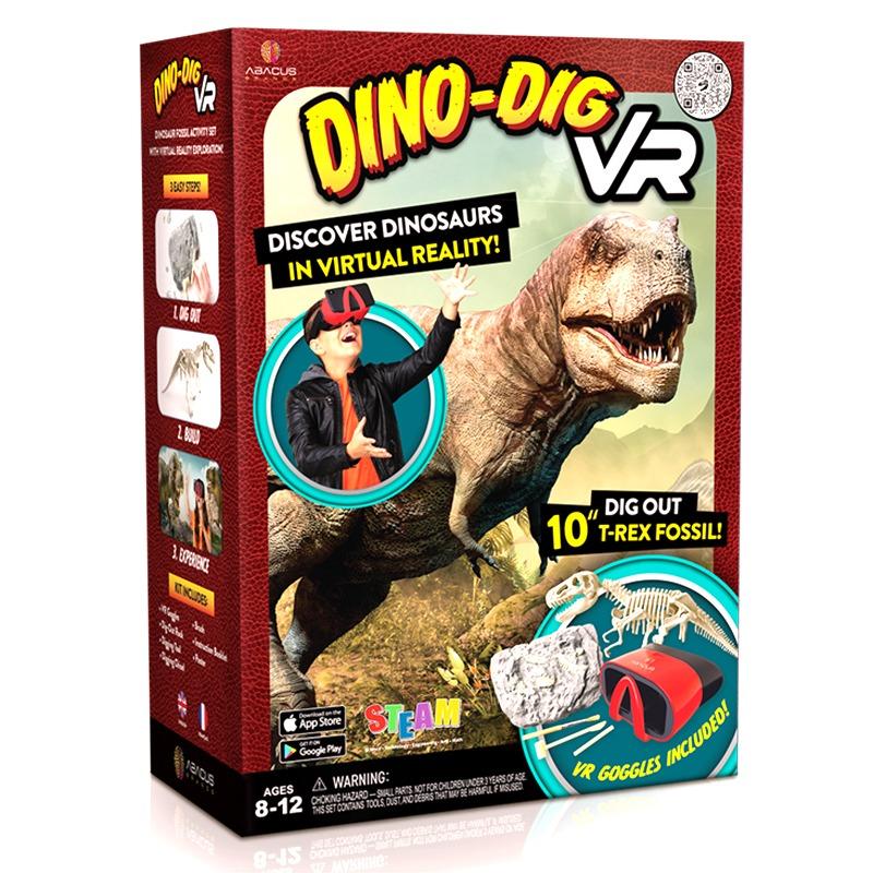 Abacus Virtual Reality Science Kit Dinosaur Fossil Activity