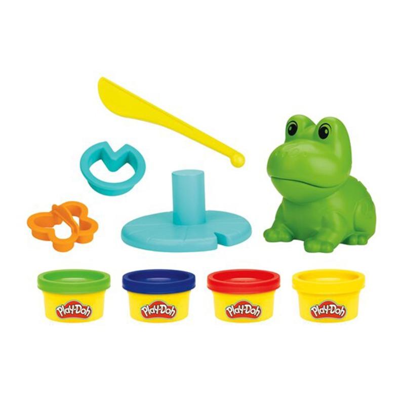 بلاي دوه - مجموعة صلصال بتصميم الضفدع