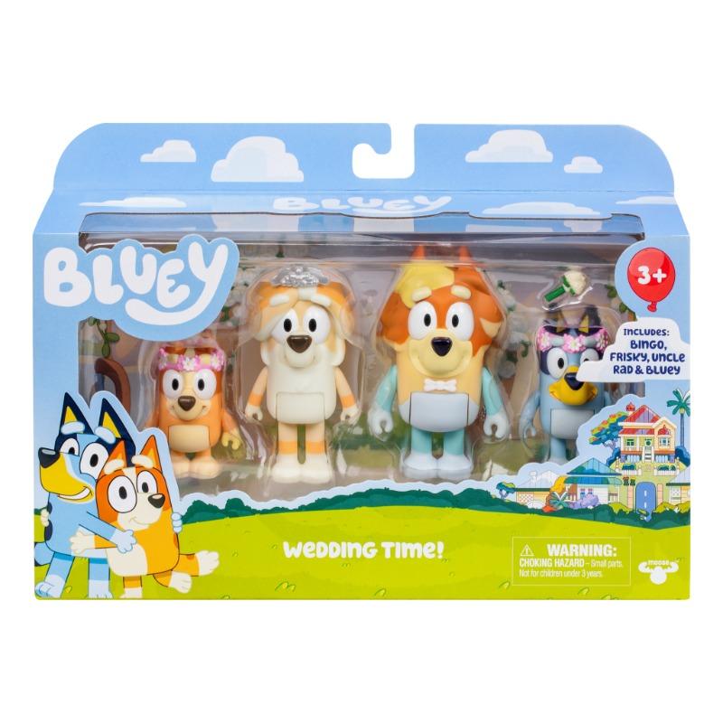 Bluey S10 Figure 4pk Special Set