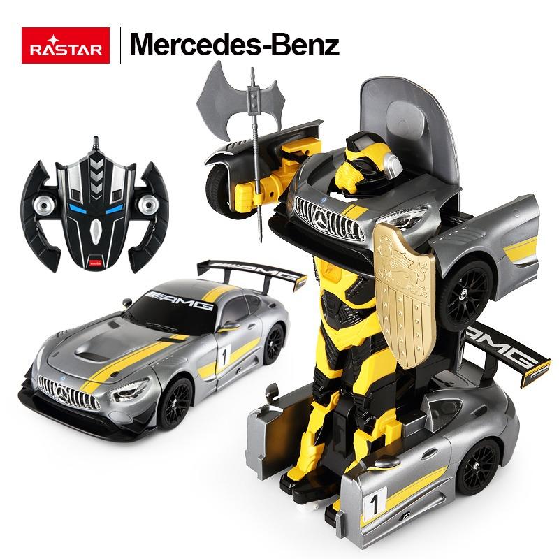 Rastar Mercedes-Benz GT3 Transformable Car RC - Yellow
