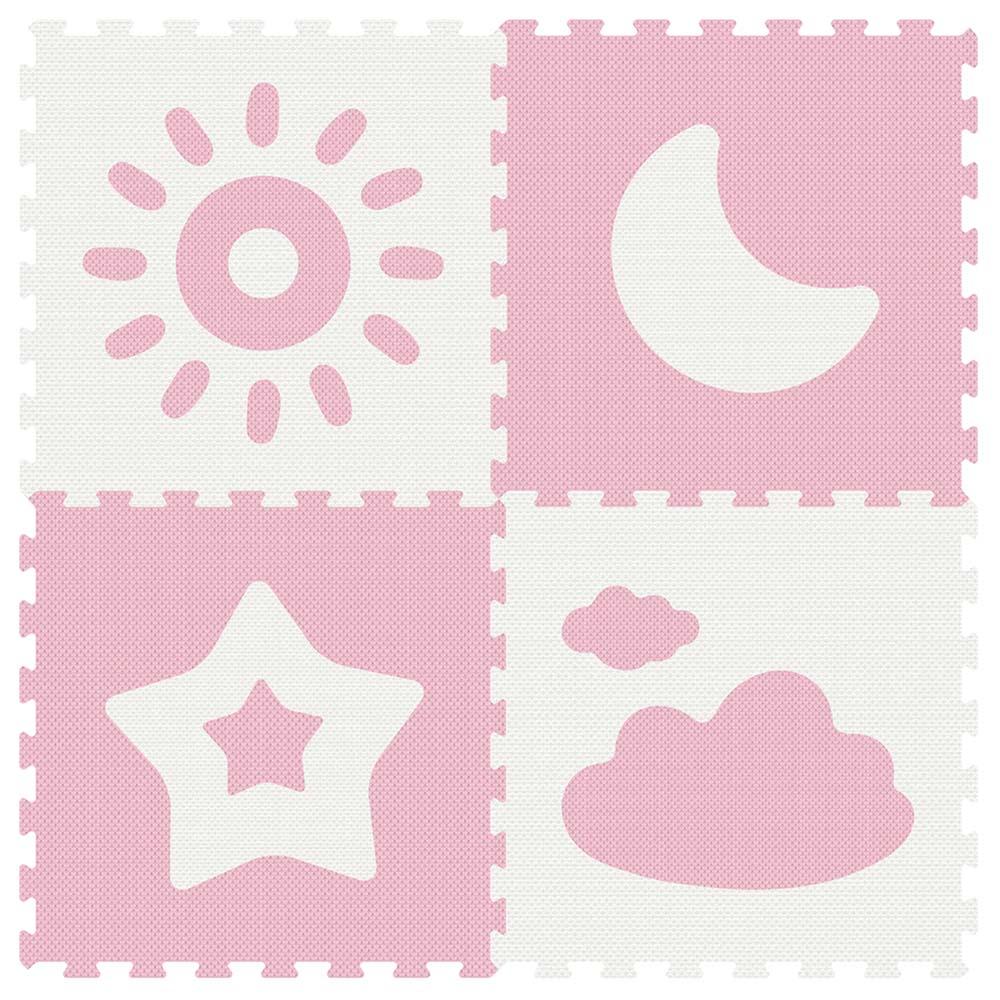 Sunta Weather Series Classic Puzzle Mat - Pink