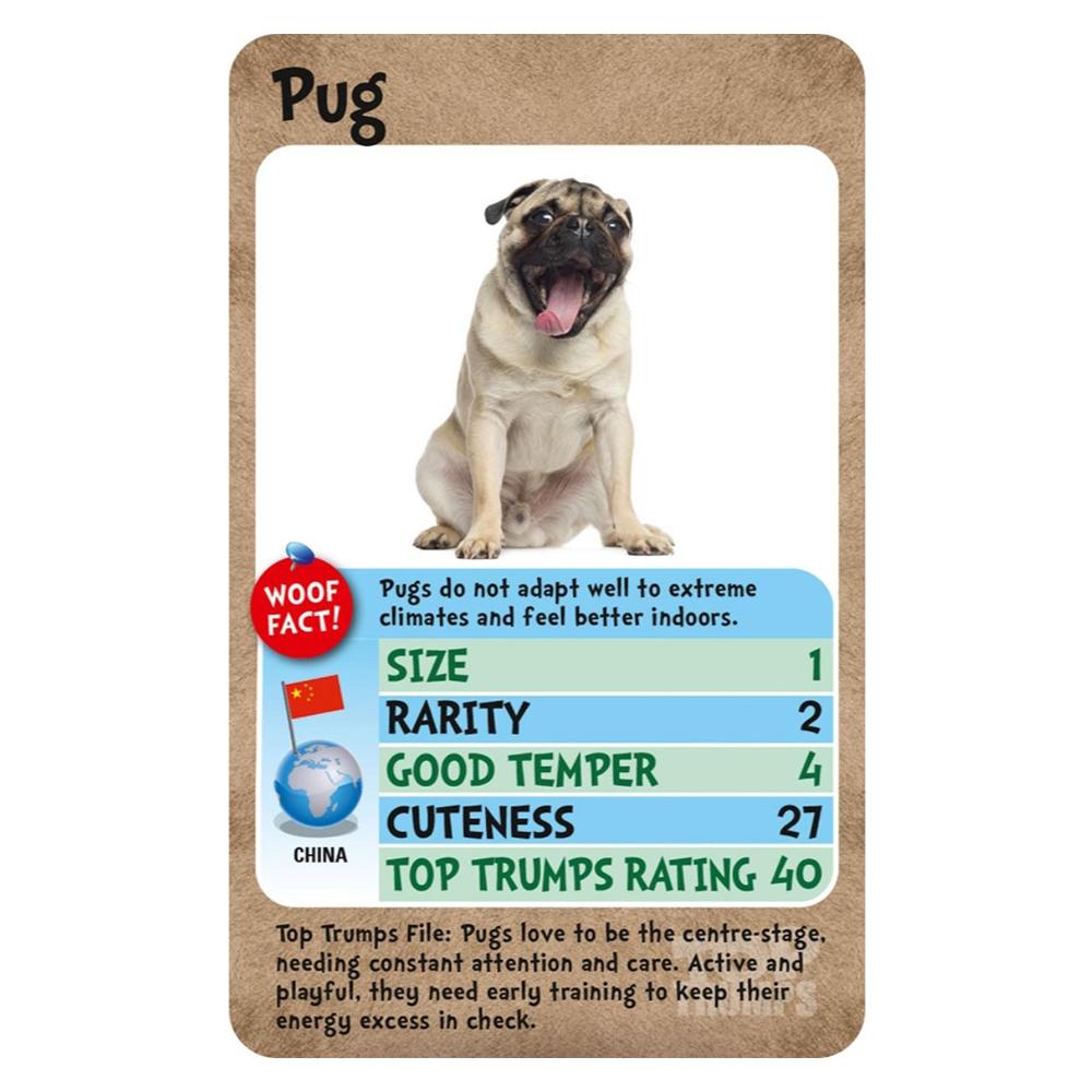 توب ترامبس - لعبة بطاقة الكلاب