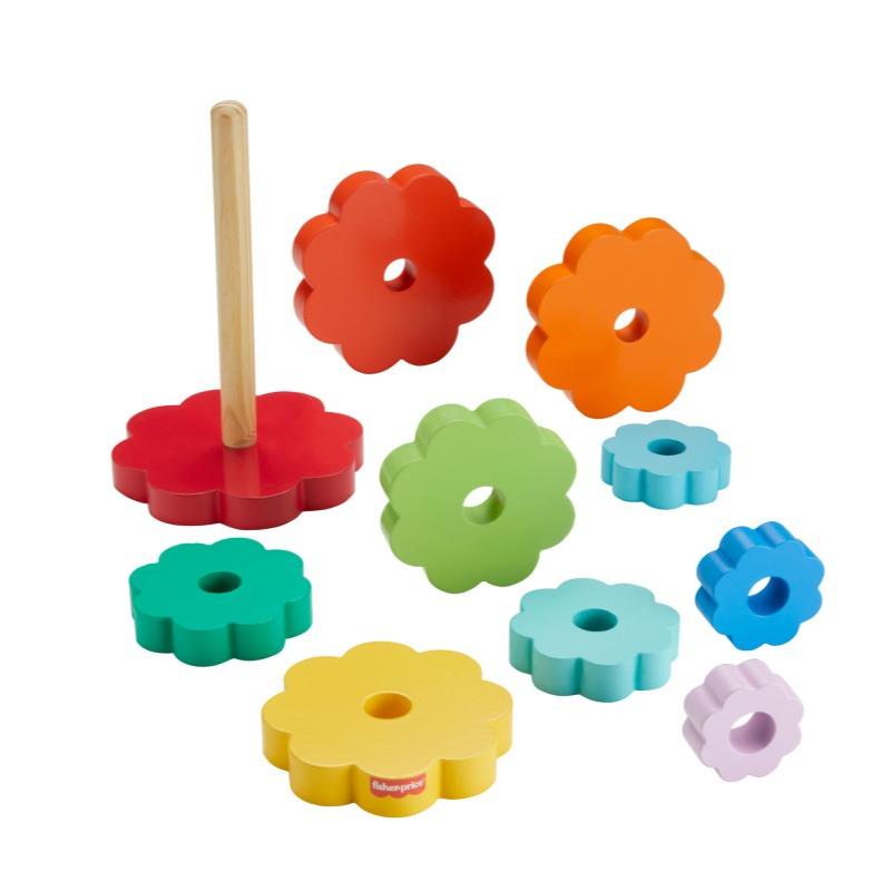 Fisher Price Wood Ring Stacker
