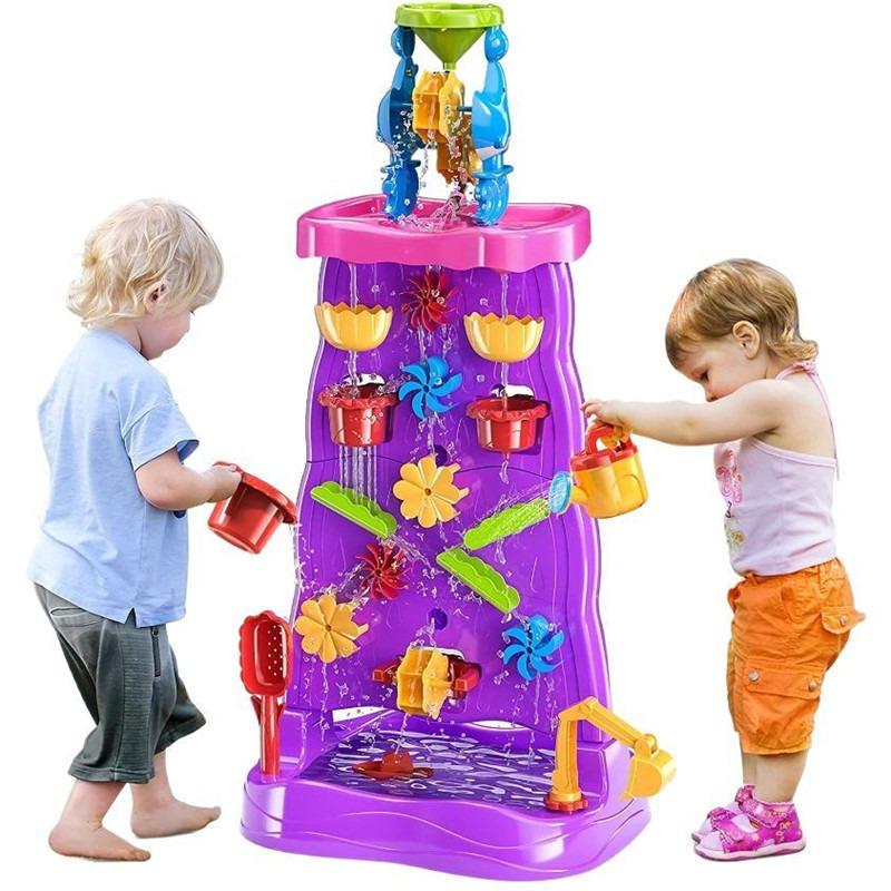 Donloyon Water Play Activity Tower - Pink