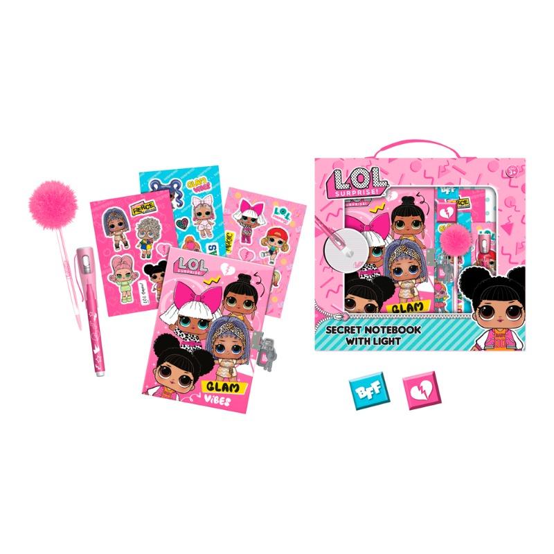 L.O.L. Surprise Secret Notebook w/ Light