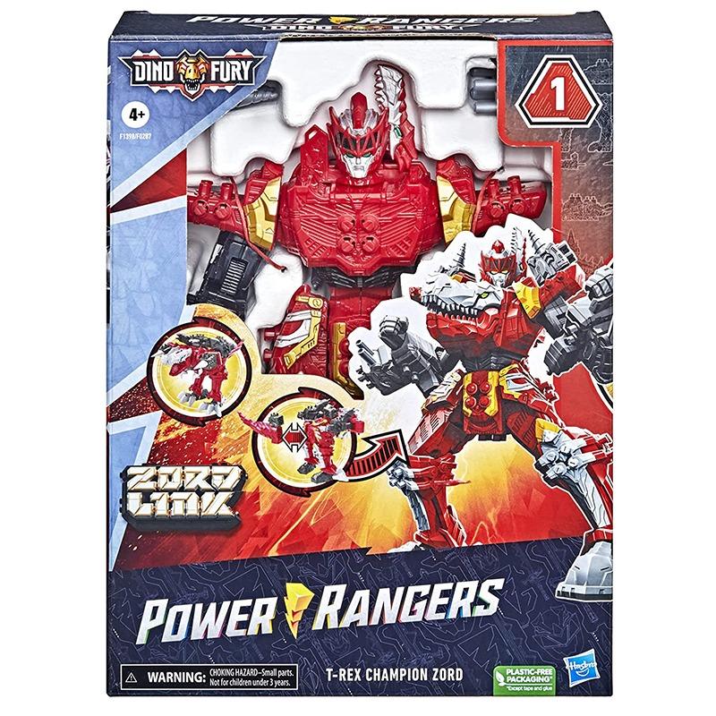 Power Rangers Dino Fury T-Rex Zord Figure
