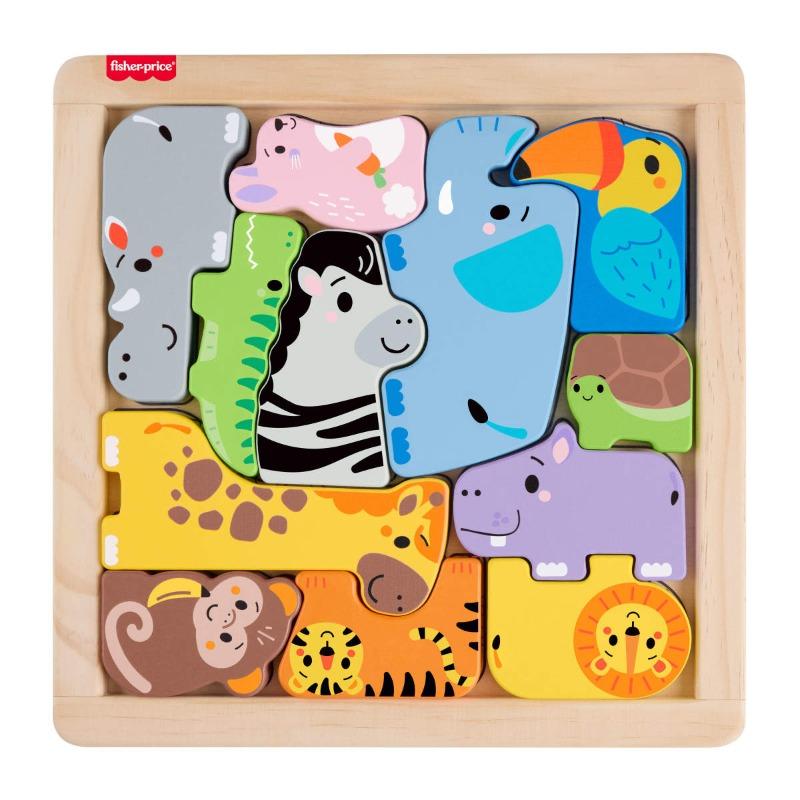 Fisher Price Wooden Animal Puzzle