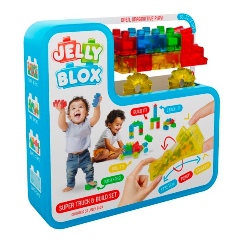 جيلي بلوكس - مجموعة مكعبات تركيب مركبات 2 في 1