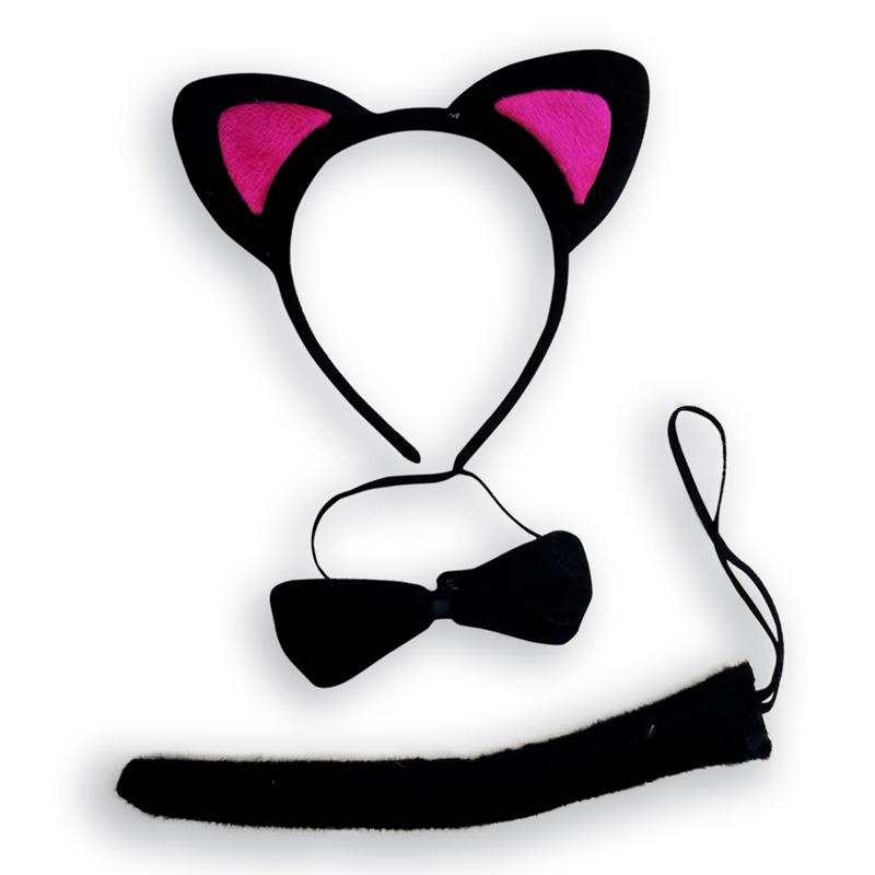 ماد تويز - مجموعة القطة السوداء لزي الهالوين