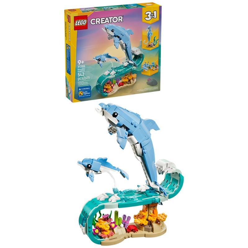 LEGO Sea Animals: Beautiful Dolphins 542 Pieces