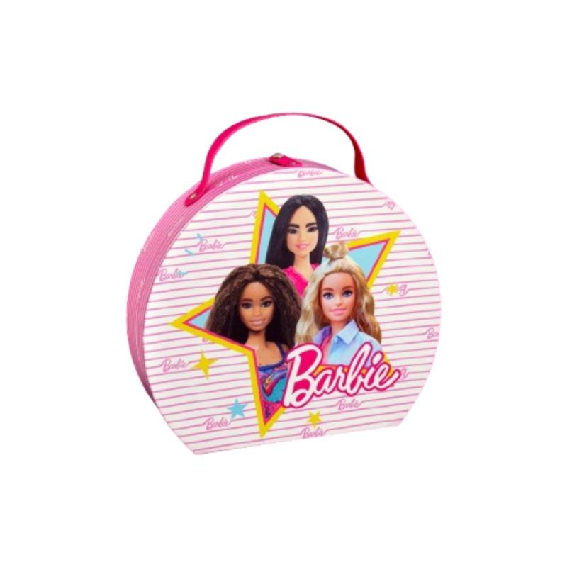 Air Val Barbie Round Makeup Case