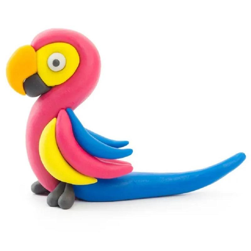 هاي كلاي - مجموعة تشكيل الصلصال بتصميم الطيور