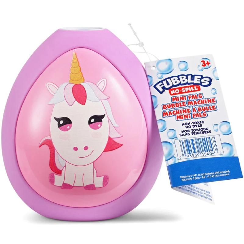 Fubbles Mini Pal Bubble Machine - Unicorn