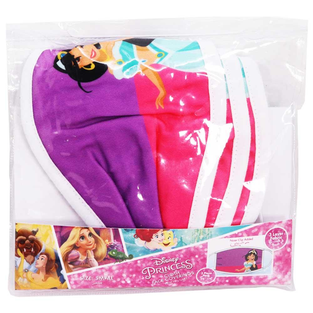 Disney Princess jasmine Cloth Face Coverings Face Mask - 3 Pcs