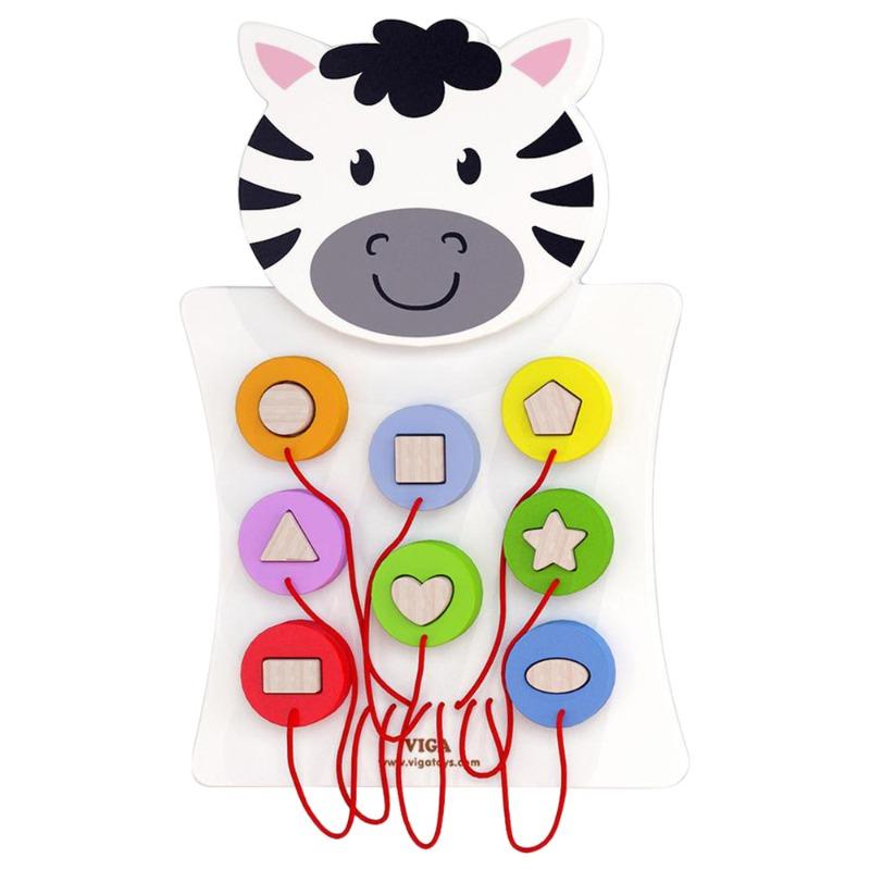 VIGA Wall Toy Match Shape
