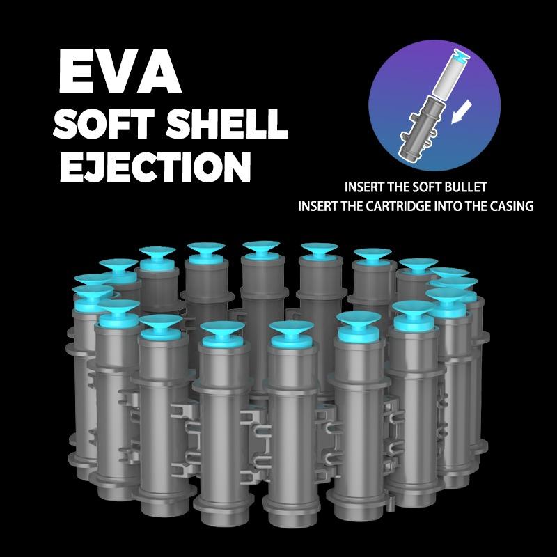 M249 Manual Pull Soft Bullet Toy Rifle