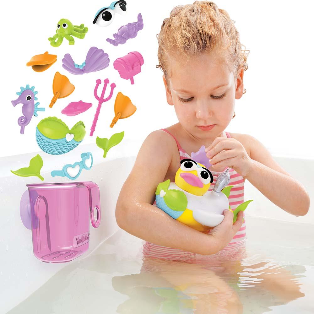 Yookidoo Jet Duck Create A Mermaid Kids Bath Toy