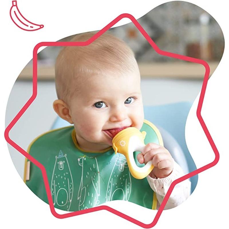 Badabulle Perforated Silicone Feeding Pacifier - 3 pcs