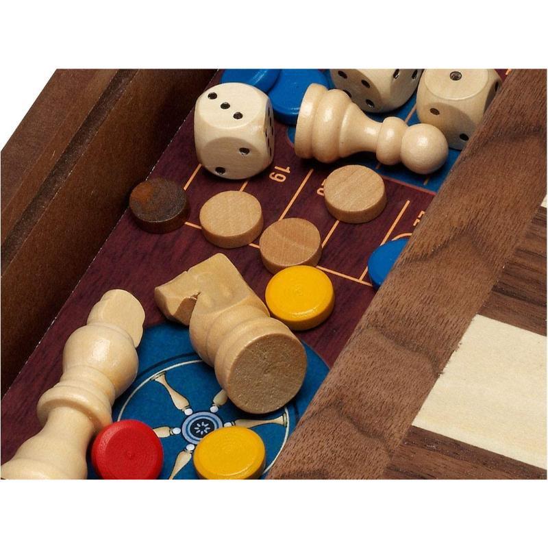 Cayro Plus Natural Games 5 In 1