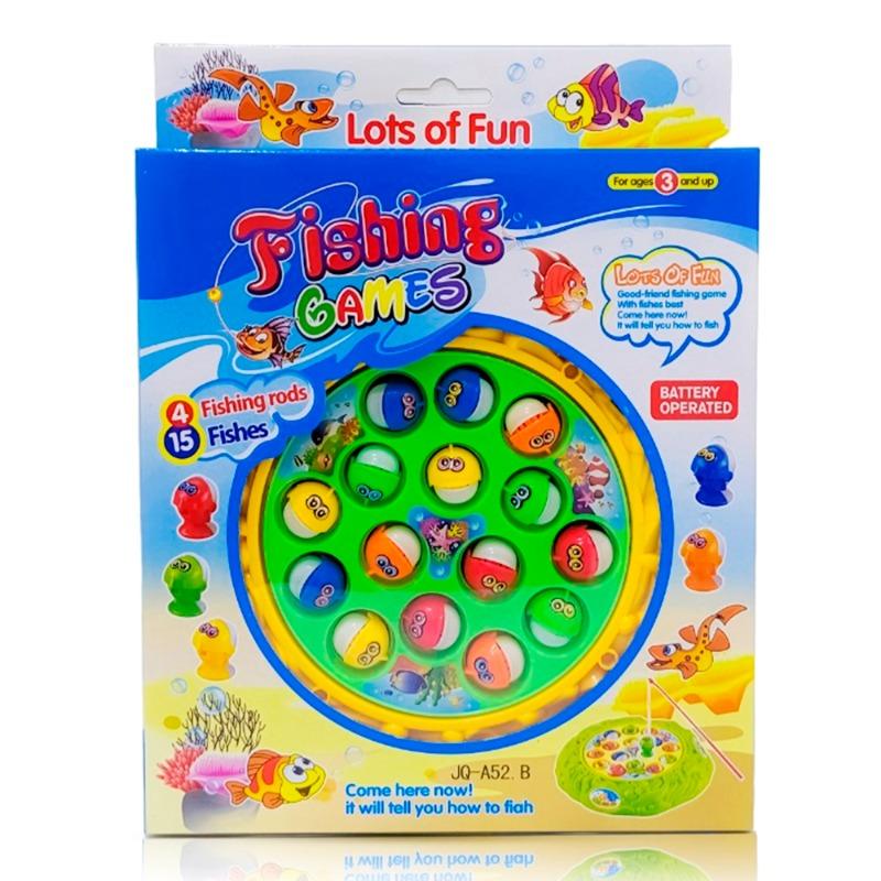لعبة صيد السمك للأطفال - 15 سمكة