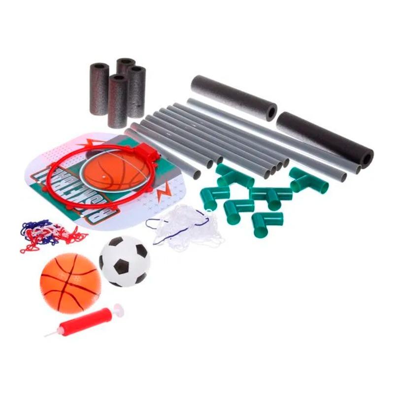 أل أف - 2 في 1 هدف فردي كرة السلة للمسبح