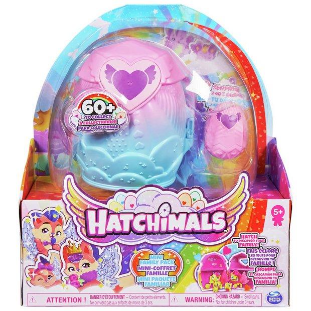 Hatchimals CollEGGtibles Family Pack Home Playset with 3 Characters