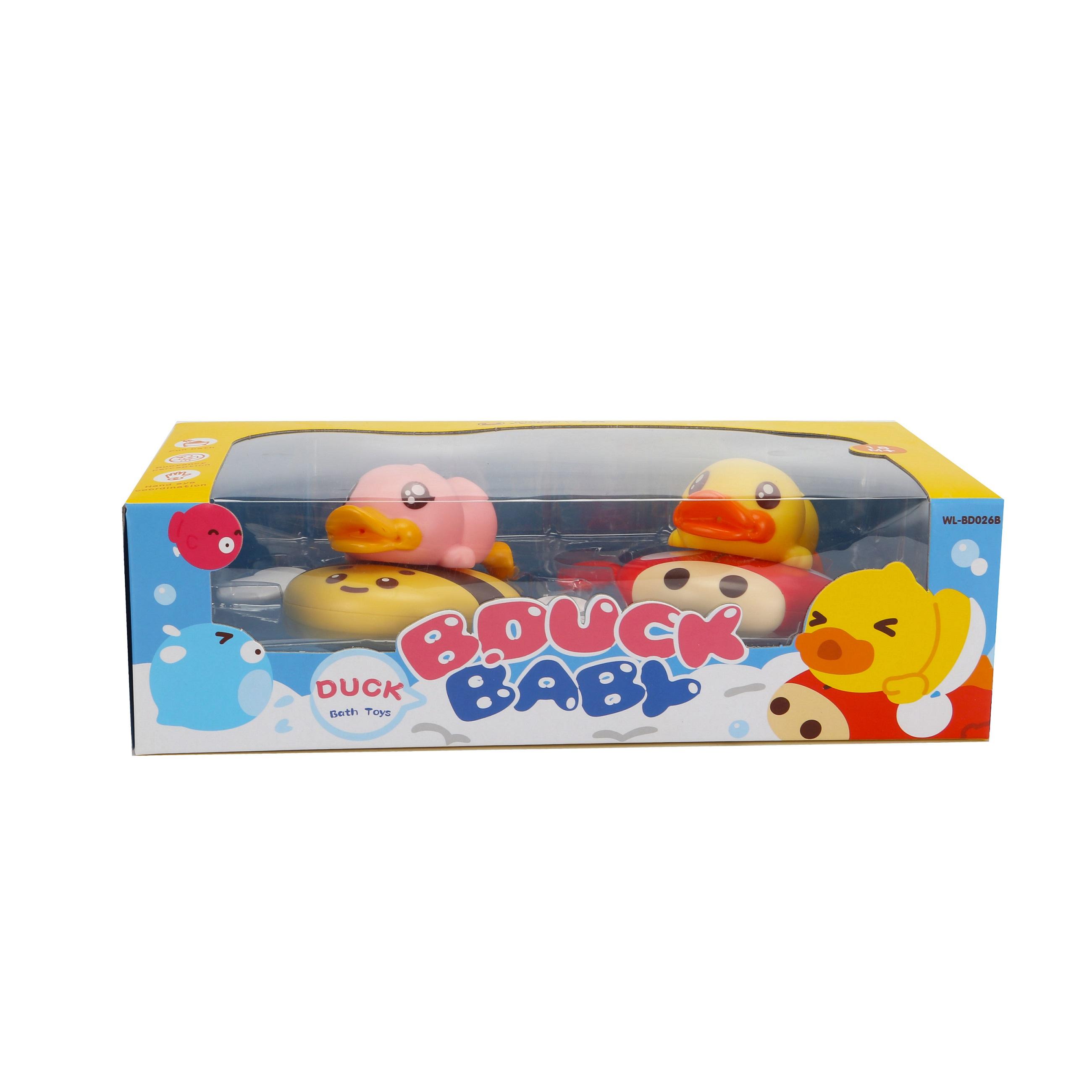 B Duck Baby Pull And Go Bath Toys