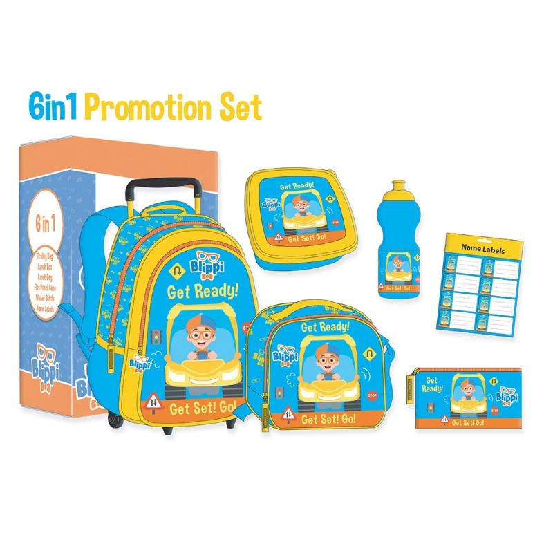 Blippi Backpack Set 6 in 1