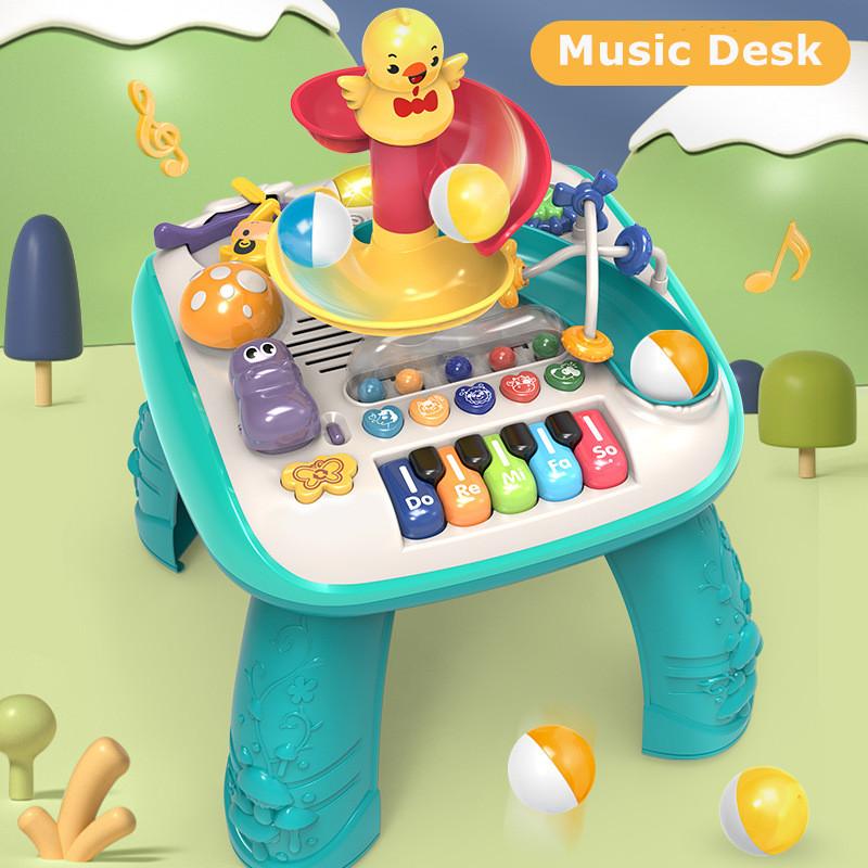 مكتب موسيقي متعدد الوظائف لون أزرق