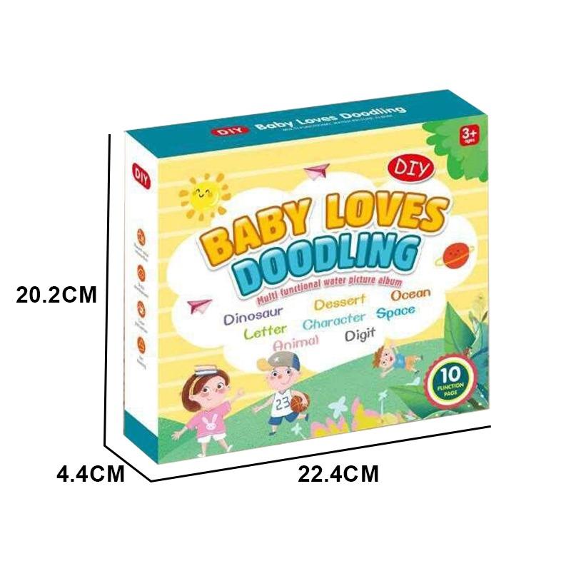 Water Baby Doodling Mat Book