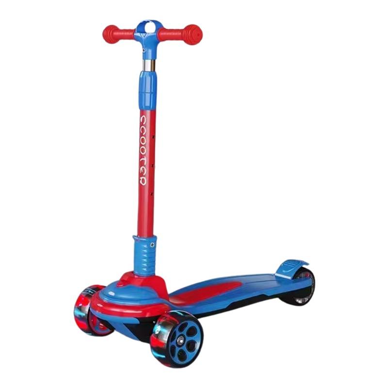 سكوتر أطفال ثلاثي العجلات قابل للطي والتعديل