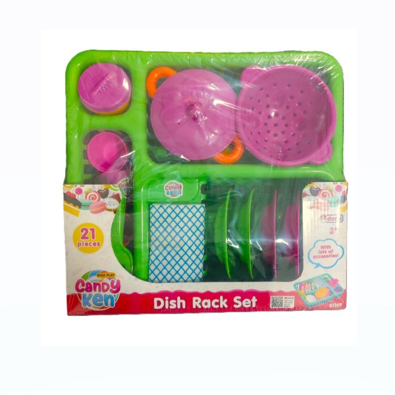 Dede Candy & Ken Dish Rack Set - Assorted