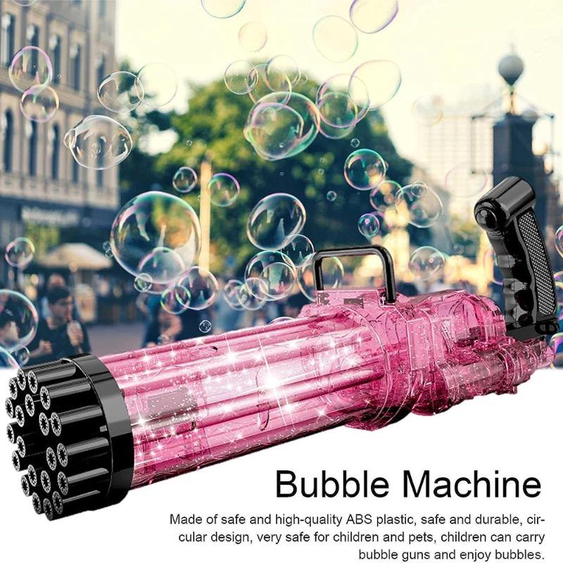 بندقية الفقاعات الكهربائية 15 ثقب
