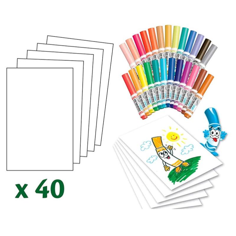 Crayola Pip Squeaks Drawing Set with 40 Sheets