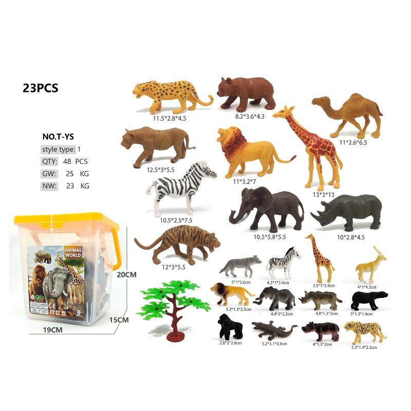 Animals Mini Figures Friends Set 23 Pcs
