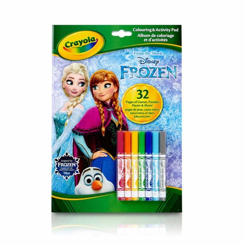 Crayola Disney Frozen Color & Activity Book - Travel Creative Set