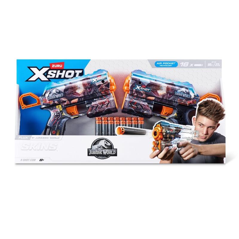 X-Shot Skins Jurassic Flux Combo 2pk