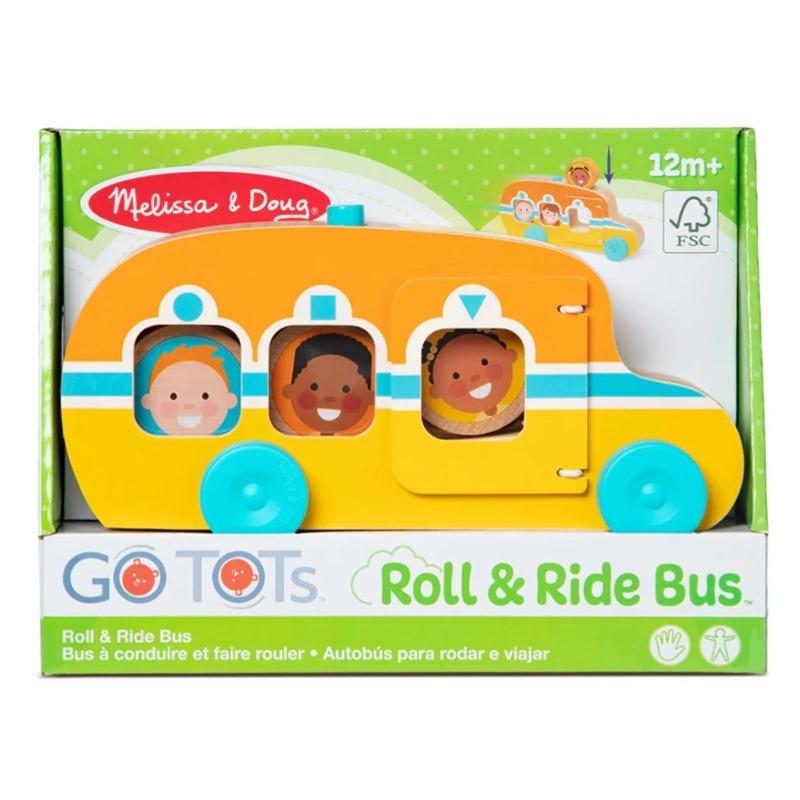 Melissa And Doug Go Tots Roll And Ride Bus