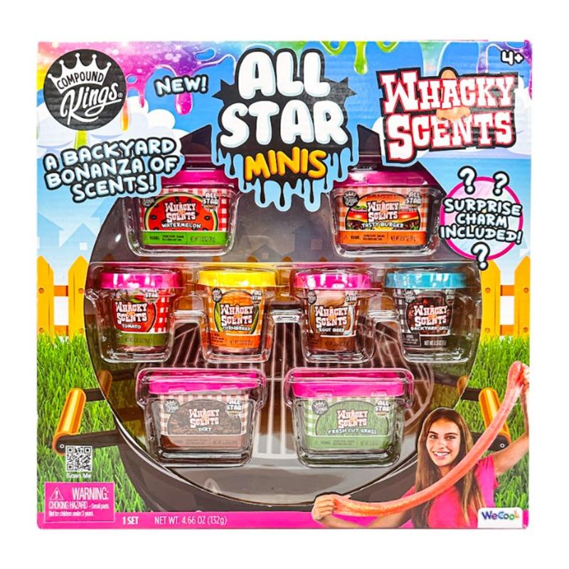 We Cool Star Mini Wacky Scents Dough Set 8 Pieces