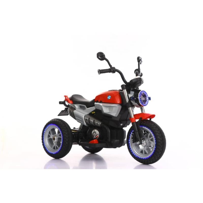 FIRST STEP BMW-Style Kids Electric Ride-On Trike Bike Red