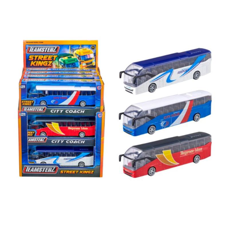 Teamsterz Die - Bus Cast City Coach - Assorted
