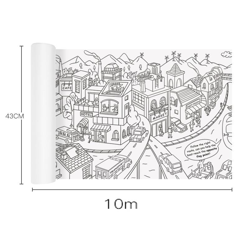 ميدير - رول تلوين المدينة 10 أمتار