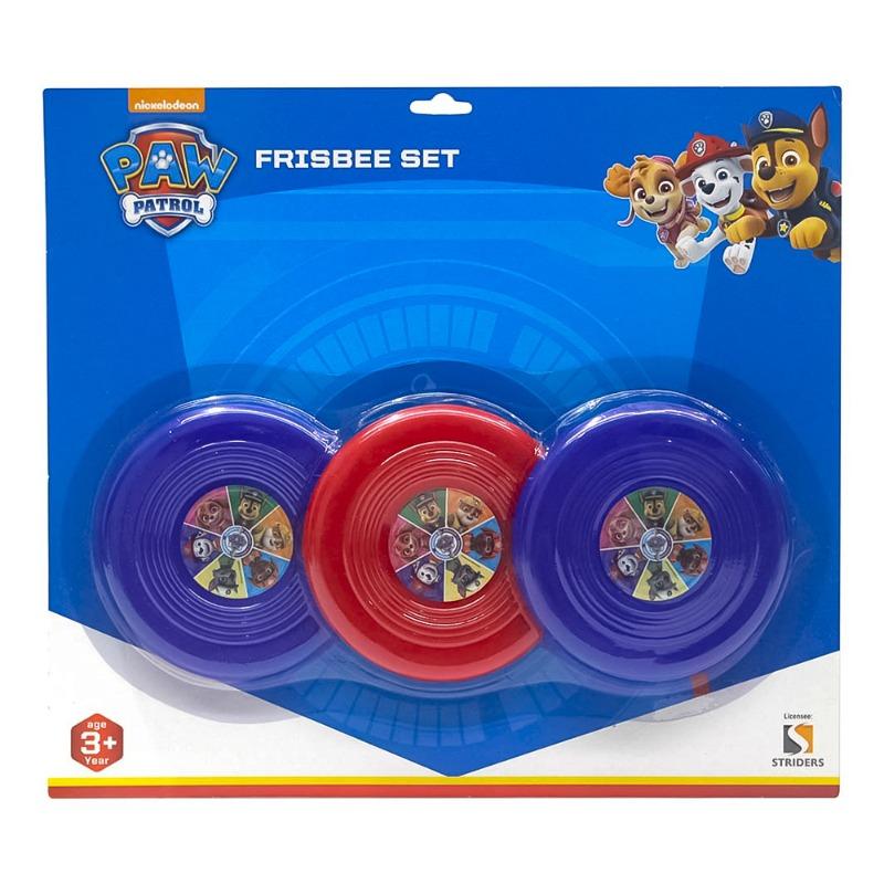 Paw Patrol Set Of 3 Frisbees