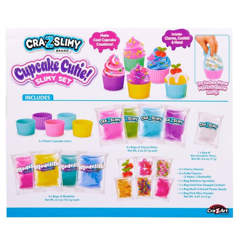 CraZSlimy Cupcake Cutie Slime Set