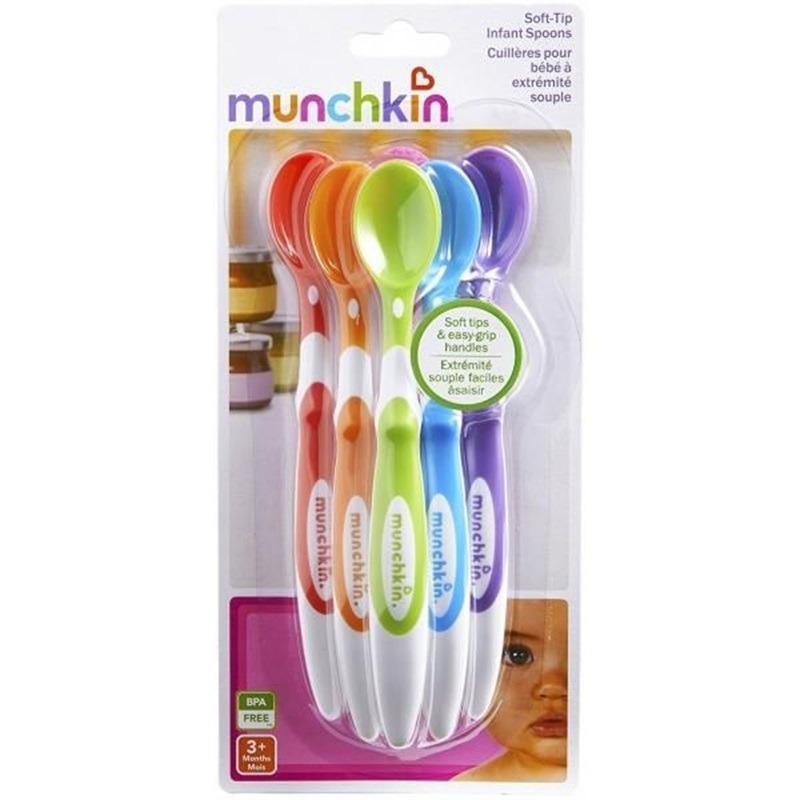 Munchkin Soft-Tip Infant Spoon - 6 Pcs