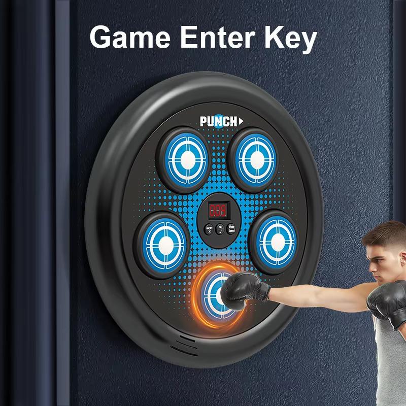 Que-Me Music Boxing Machine - Blue