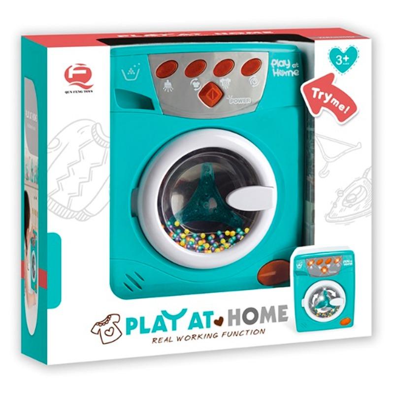 Light Up Washing Machine Play Set -Green