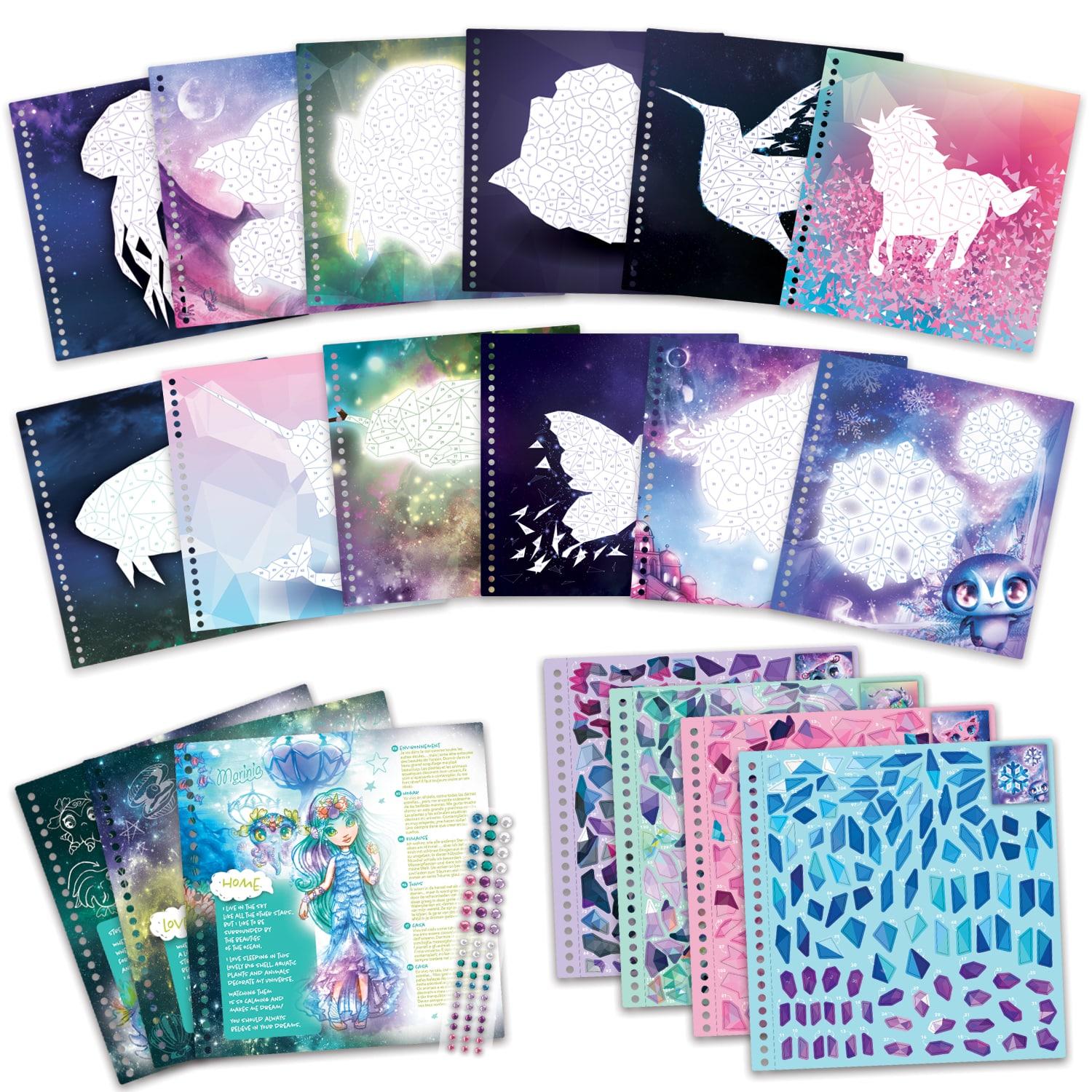 Nebulous Stars -Sticker Painting By Number Creative Notebook
