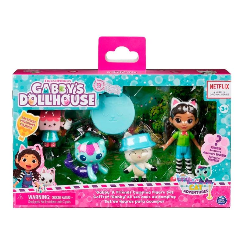 Gabby's Dollhouse Gabby And Friends Camping Figure Pack