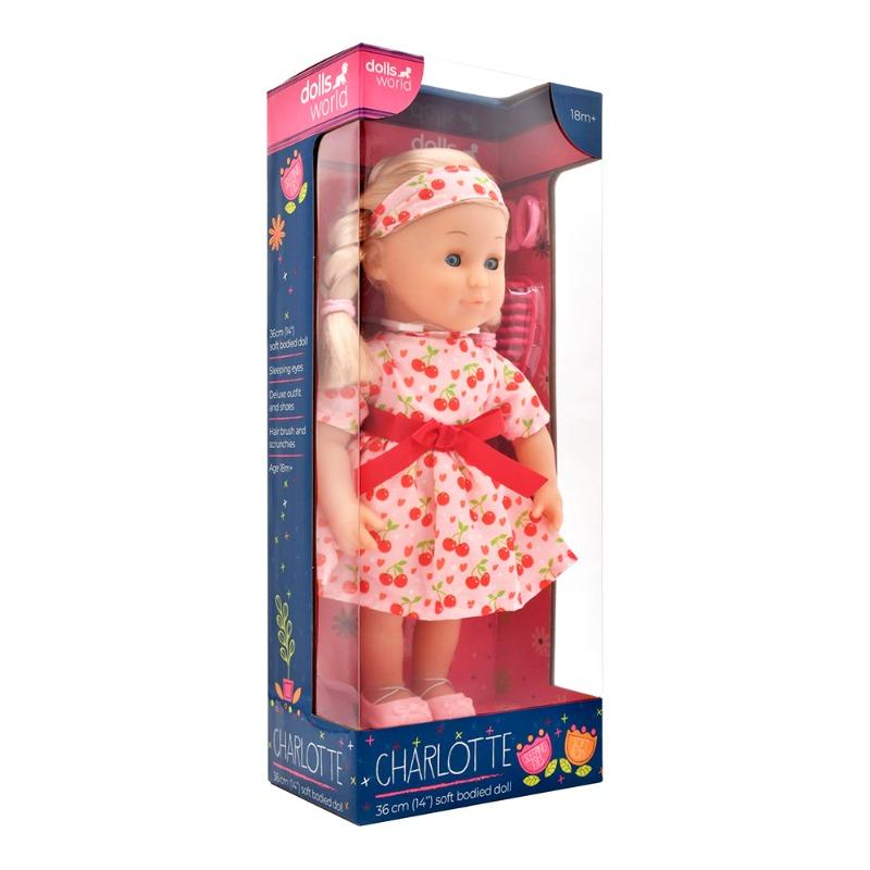 دولز وورلد - دمية شارلوت ديلوكس زي الكرز
